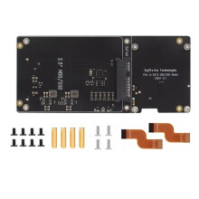 X1007 PCIe Naar Dual 2,5 Inch HDD/SSD Shield 3.0 5Gbps voor Raspberry Pi 5 Ondersteunt 2X2,5 Inch HDD/SSD