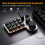 Custom Keyboard 12 Keys 4 Knobs RGB BT Mechanical Keyboard Hotswap Programming Macro Gaming Keypad White 4