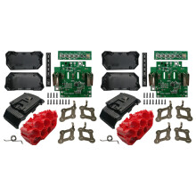 2X BAT618 Battery Plastic Case Can Be Filled with 10 x 21700 Li-Ion Battery PCB Circuit Board for 18V BAT610