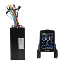 S-100 Elektrische Fiets Display Meter 40A 36V/48V/52V Sinus Controller Kit voor Scooter E-Bike Modificatie Accessoires