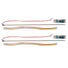 2X 355mm Kit de Bandes de RÉTroÉClairage LED pour Mise À Jour de L'ÉCran LCD CCFL À Surveiller