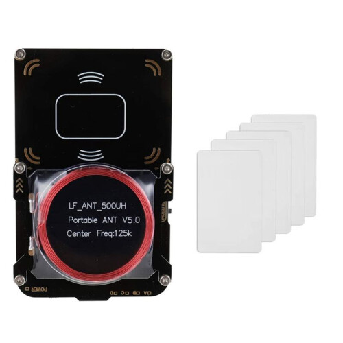 Proxmark3 RFID Card Reader+5XT5577 Card IC/ID Key Writer RFID Duplicator NFC 5.0  Chip Copier Programmer Kit