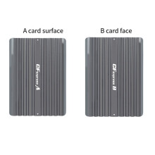 2 in 1 Cfexpress A&B Double-Sided Card Reader Cfexpress Card Adapter USB3.2 10gbps Suitable for Computers and Notebook