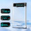 SHUOLE USB3.2 Caixa de HDD Externo 5Gbps 2,5 Polegadas Caixa Transparente Gabinete de Disco Rígido  HDD SSD Caixa de Armazenamento para Laptop PC 5