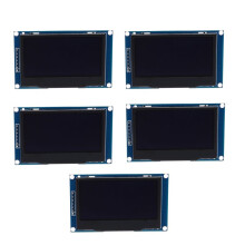 5pcs 2.42 Inch OLED Display LCD Screen Module 128X64 SPI/IIC Interface SSD1309 Display White
