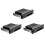 3pcs Gabinete de Backplane de Disco RíGido  III Interno de 5,25 Polegadas Sem Bandeja Interna Rack de Troca A Quente para HDD de 2,5/3,5 Polegadas 1