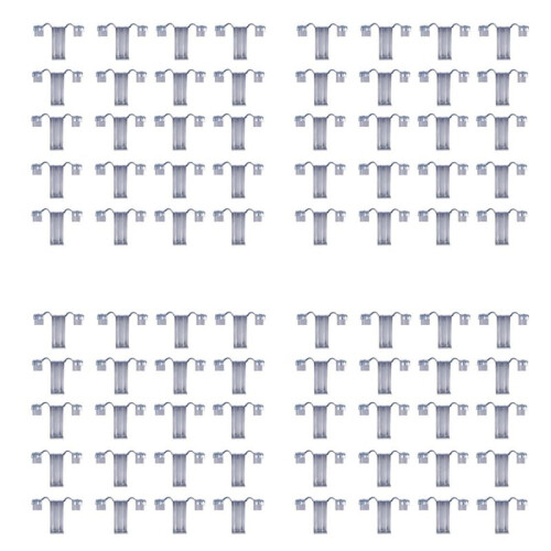 80PCS Photovoltaic Panel Drainage Buckle Surface Plate Solar Panel Water Drain Clip for Solar Panel Draining 40mm