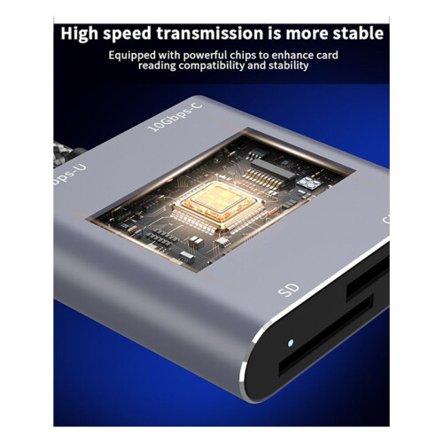 CFexpress 3in1 TypeA  TF High Speed Card Reader USB3.2 Gen2 10Gbps USB-C Hub A 2