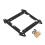 2pc 12cm Fan Hard Drive Bracket SSD 3.5 Inch Hard Drive Bracket Extended Multi-Layer Stacking Bracket 3