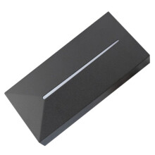 3X Lecteur de Carte de Contrôle D'Accès Petit Lecteur de Carte Wiegand IP68 Étanche Lecteur de Carte RFID Longue Portée, 13,56 MHz IC/MF