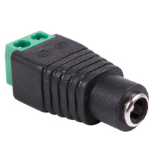 12 Pcs 5.5X2.1Mm FêMea + Macho CCTV Conector de AlimentaçãO Adaptador Parte Repar