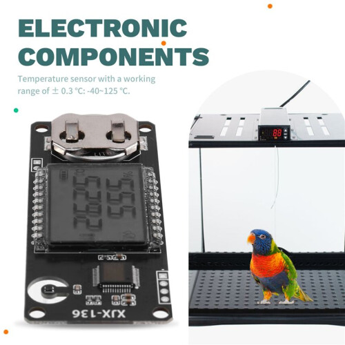 Hatching Brooding Thermohygrometer with Display Screen High Precision Automatic Calibration for Animal 2