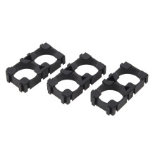 40x 18650 Lithium Battery Double Holder Bracket for DIY Cell Pack Black