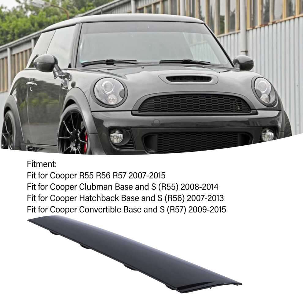 A Pillar Trim Right Side Cooper R55 R56 R57 Black 7055741161308