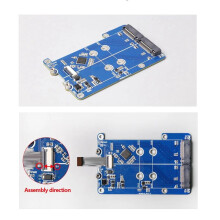 MPS2280D pour Raspberry Pi 5 PCIE Vers M.2 Dual NVME SSD HAT Support 2280/2242/2230 SSD