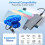 8 in 2 CFexpress Type B/CF/XD/MS//TF Card Reader Adapter 10Gbps Multi Memory Card Reader for Windows XP for  OS 4