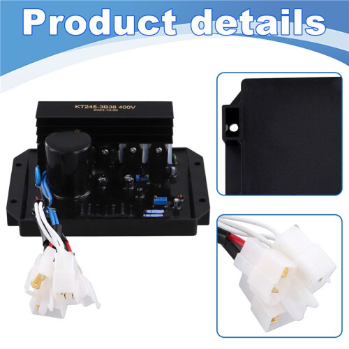 KT245-3B38 AVR Automatic Voltage Regulator Control Module Three Phase Brush Brushless Generator Stabilizer 8-15KW 1