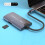 High-Speed Multi-Function CF Card Reader TF Aluminum Alloy Computer Mobile Phone Two-in-One Card Reader Type-C (TF+CF) 5