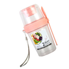 Shaker à salade avec fourchette, grande capacité