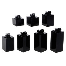 7 StüCk Unterschiedlicher HöHe, Quadratischer Fingerring, SchmuckstäNder, Halter, Fotografie-Requisiten, Vitrine, Organizer-Rack B