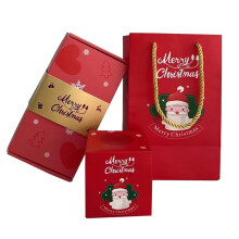 Coffret Cadeau Surprise Rouge Coffrets Cadeaux Surprise Joyeux NoëL pour Argent et Anniversaire Coffret Cadeau - (Ensemble de 16 BoîTes)