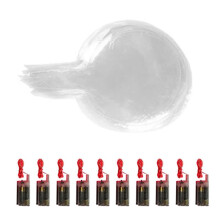 Palloncini LED Luminosi, Palloncini Bobo Trasparenti, Palloncini Luminosi A , Luci, Decorazioni Natalizie per San , Senza Batteria, C