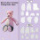 Memory Bear Template Ruler Set, Memory Bear Sewing Patterns Template, Quilting Cutting Template Ruler(10In) 5