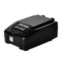 Stage Lighting Controller Light Jockey USB DMX Interface 1024 Channel Software USB DMX PC 3D WIN7 WIN10,3Pin