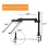 Metal Needlework Frame Stand Adjustable Rotating Embroidery Stand Embroidery Frame Stand for Needle Points 6