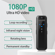 HD1080P InfraröD Night Vision  Recorder Kamera BäRbar Kamera Bil DVR Hemma Husdjurskamera Utomhuskroppskamera