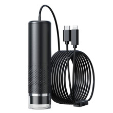 Handliche Digitale Mikroskopkamera 50X-1600X USB-Taschenmikroskopkamera mit 8 Einstellbaren LEDs für Ios Android