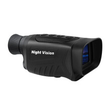 Digital Night-Vision Monocular 40MP 2.5K Infrared Telescope 6X Optical Magnification 8X Digital Zoom Black