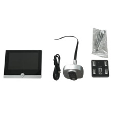 Tuya 1080P WiFi Door Bell Camera for  Alexa  Life Wireless Electronic Doorbell PIR Motion Detector
