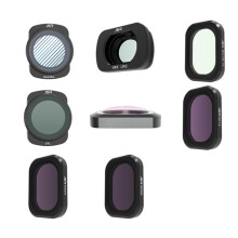 JUNESTAR 8Pack for  Osmo Pocket 3 Wide Angle Macro Black Mist Break  CPL ND16/64/256 Len Vlog Handheld Gimbal Accessories