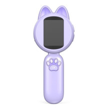 Microscopio de Bolsillo para Niños de 2 Pulgadas, Microscopio de Lupa Digital Eléctrico Portátil, Juguete de Vástago para Exteriores D