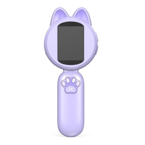 Microscópio Infantil de 2 Polegadas, Microscópio de Bolso, Portátil, Elétrico, Digital, Lupa, Haste Externa, Brinquedo D