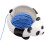 Panda Shape Yarn Bowl, Knitting Wool Storage Basket Round with Holes, Ceramic Glossy Surface Exquisite Texture 1