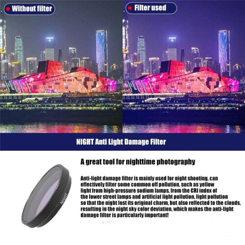 Camera Lens Filter for  GO3S Night Polarizing Protective Camera Filter 1