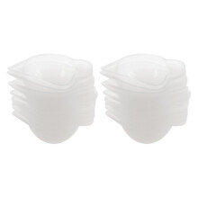 20Pcs Silicone Mold Cup Dispenser Diy Epoxy Resin for Jewelry Making Tool Color Modulation Diy Mold Accessory