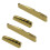 2X Brass 6 String Acoustic Guitar Bridge Nut and Saddle 1