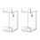 2X Universal Game Controller Holder Wall Mounted Headset Stand Hanger for PS4 1