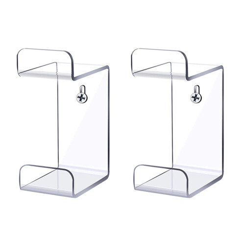 2X Universal Game Controller Holder Wall Mounted Headset Stand Hanger for PS4