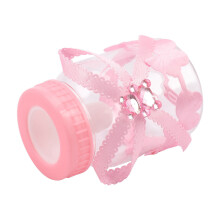 48 x Baby Bottle Baby Bottle 4X9cm Rhinestone Bear Gift Favor Baby Girl Baby Baptism