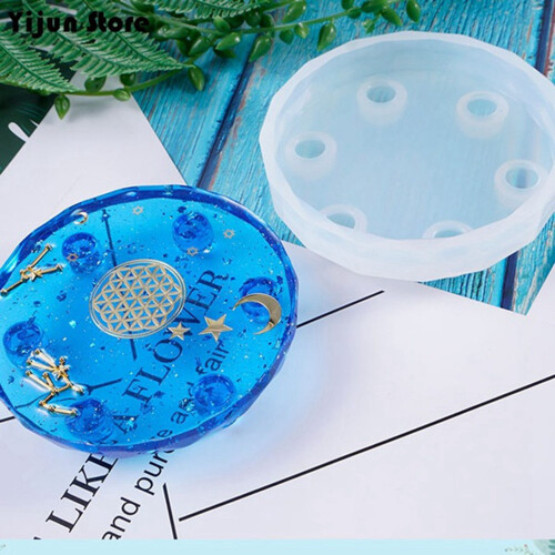2X New   Resin Table Mold Silicone Mold Epoxy Mold Exhibition Table Mold Diy Crafting Tools(Molds Only) 2