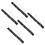 5Pcs 135cm Dragon and Phoenix Katana Samurai Sword Bag Tissu Black 1