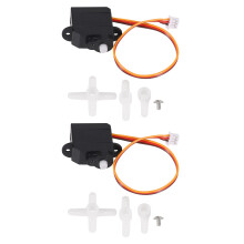 2X 2G Digital Servo 2.2G Servo for Micro-Model Airplanes Cars Trucks Orlandoo Hunter Upgrade Parts Universal