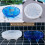 2X New   Resin Table Mold Silicone Mold Epoxy Mold Exhibition Table Mold Diy Crafting Tools(Molds Only) 5