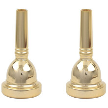 2X Alto Trombone Copper Mouthpiece Mouth Piece 6.5AL Gold