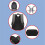 Multi-Function Digital Camera Backpack Bag Waterproof Outdoor DSLR Camera Bag for   Shockproof Bag for Travel B 6