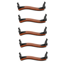 5X Violin Shoulder Rest Adjustable Professional 4/4 Full Size Violin Shoulder Rest Support Maple Wood Rest Violin Parts